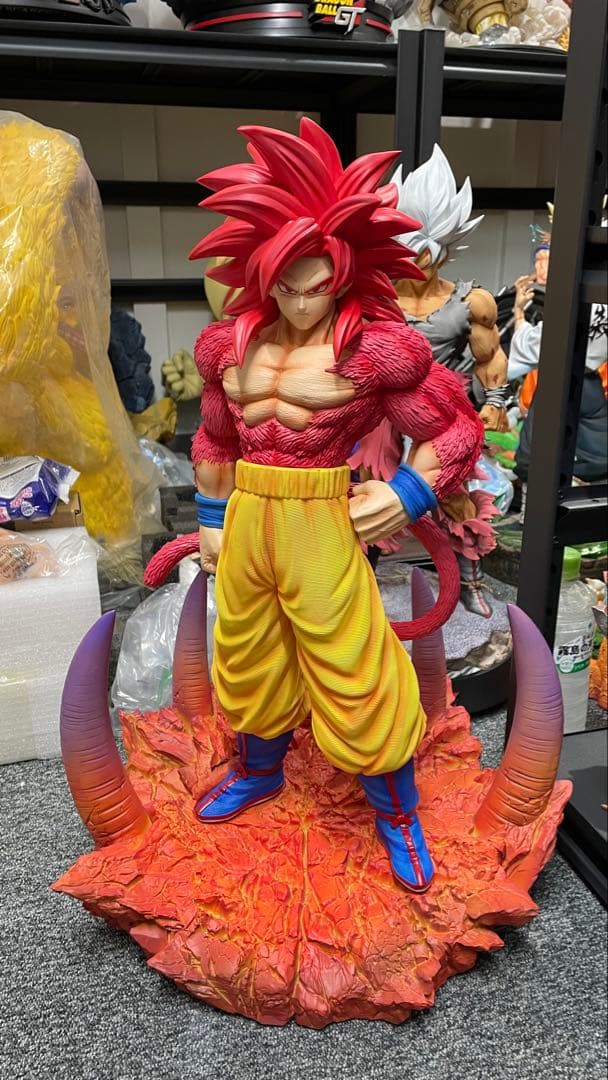 ドラゴンボールDAIMAサイヤ人4孫悟空超希少スタチュー