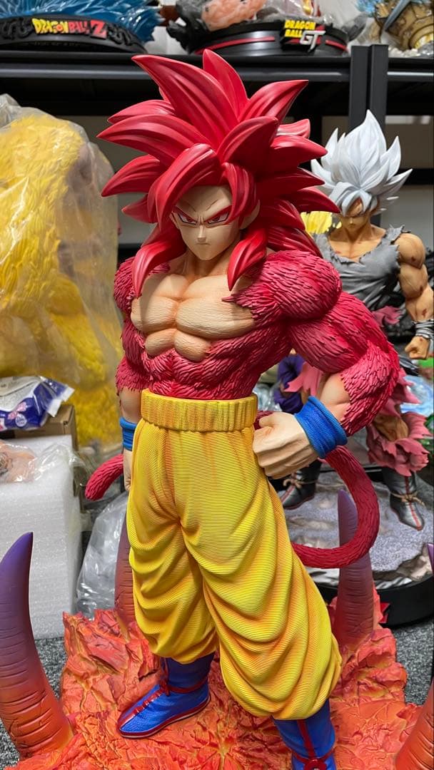 ドラゴンボールDAIMAサイヤ人4孫悟空超希少スタチュー