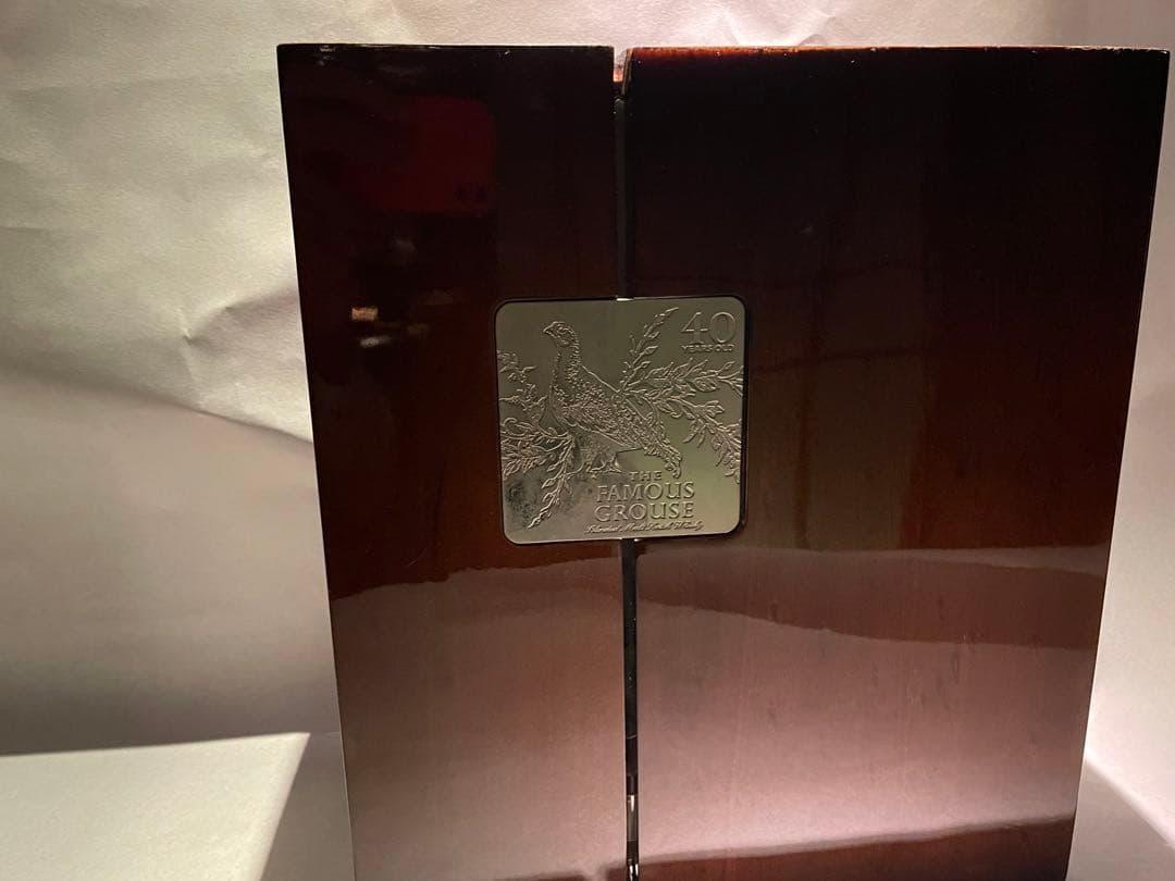 フェイマスグラウス40年the famous grouse 40y空瓶空箱セット