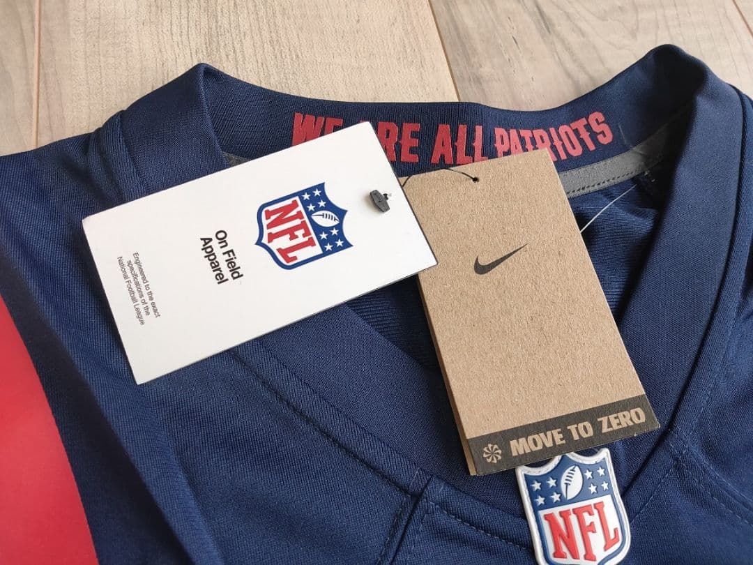 L 新品 NIKE×NFL New England Patriots ジャージ