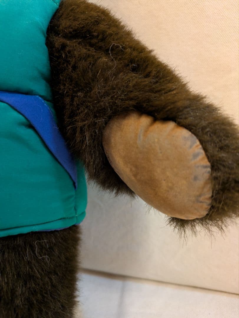 llbean teddy bear コラボ　ぬいぐるみ　ダウンベストベア 90s