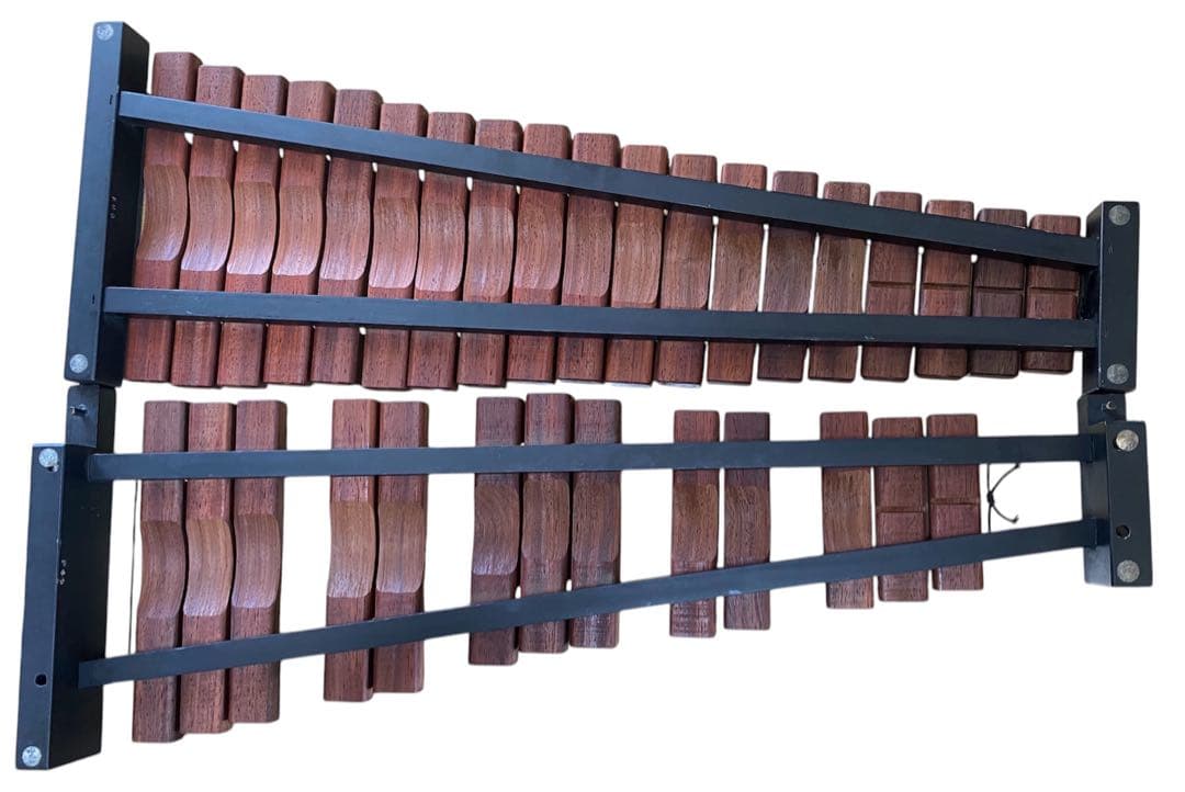 YAMAHA 木琴 シロフォン2段32音 ダークブラウン マレット付き