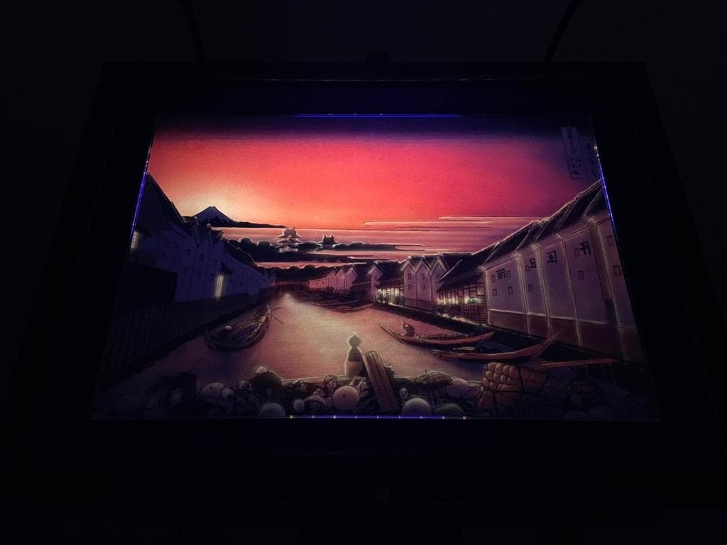 元値200万円（50枚限定）＜葛飾北斎『江戸日本橋』 ＞