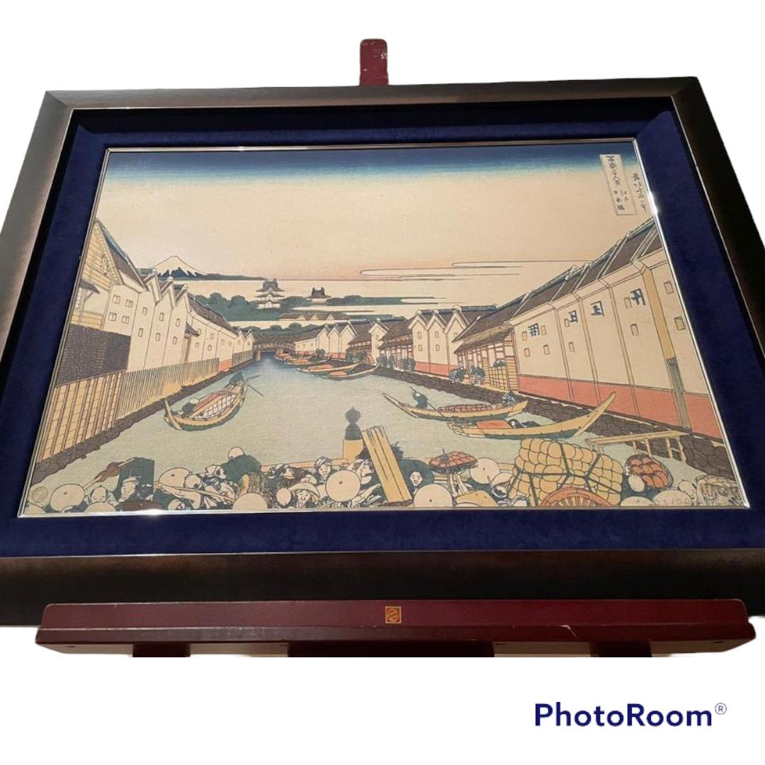 元値200万円（50枚限定）＜葛飾北斎『江戸日本橋』 ＞