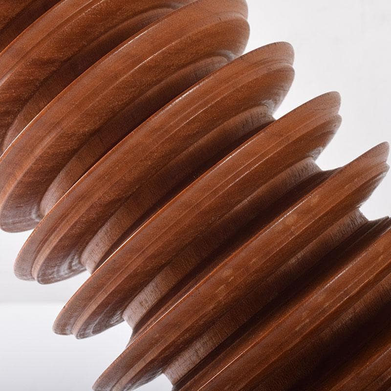 仏教美術　木谷杉峰造　桜古材　法隆寺　拾萬塔　百萬塔　共箱　V　R8387