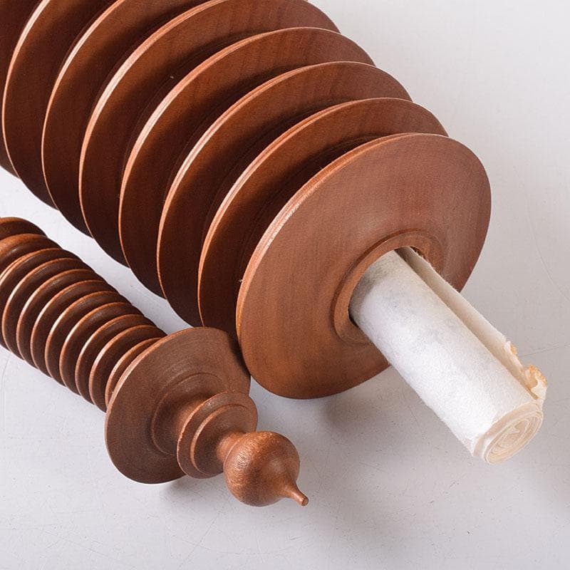 仏教美術　木谷杉峰造　桜古材　法隆寺　拾萬塔　百萬塔　共箱　V　R8387