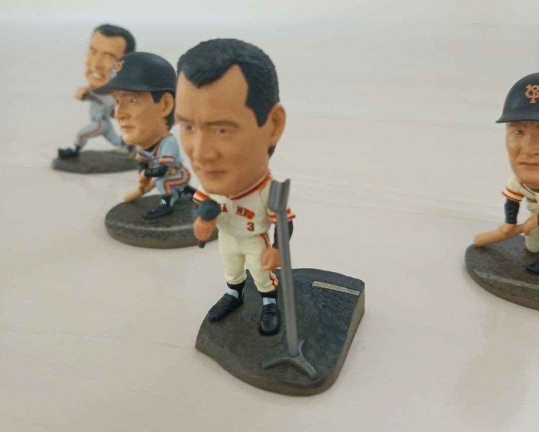 【追悼】長嶋茂雄　フィギュア 5体セット　美品