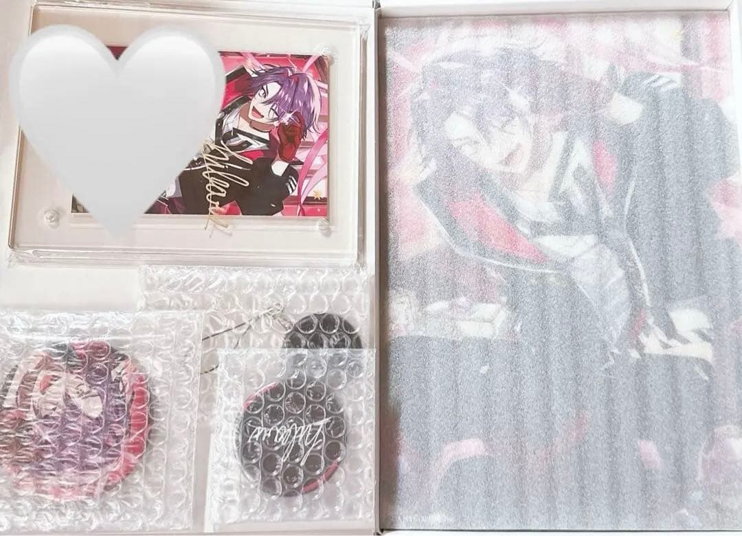 にじさんじ 渡会雲雀 誕生日 缶バッジ キャンバスボード アクリルキーホルダー