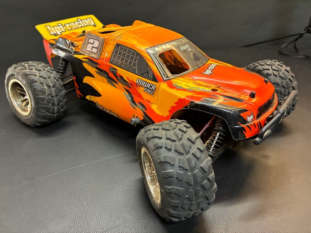 HPI 1/8 エンジンRCカー 不動車 部品取り車両 ジャンク車両 ビンテージ