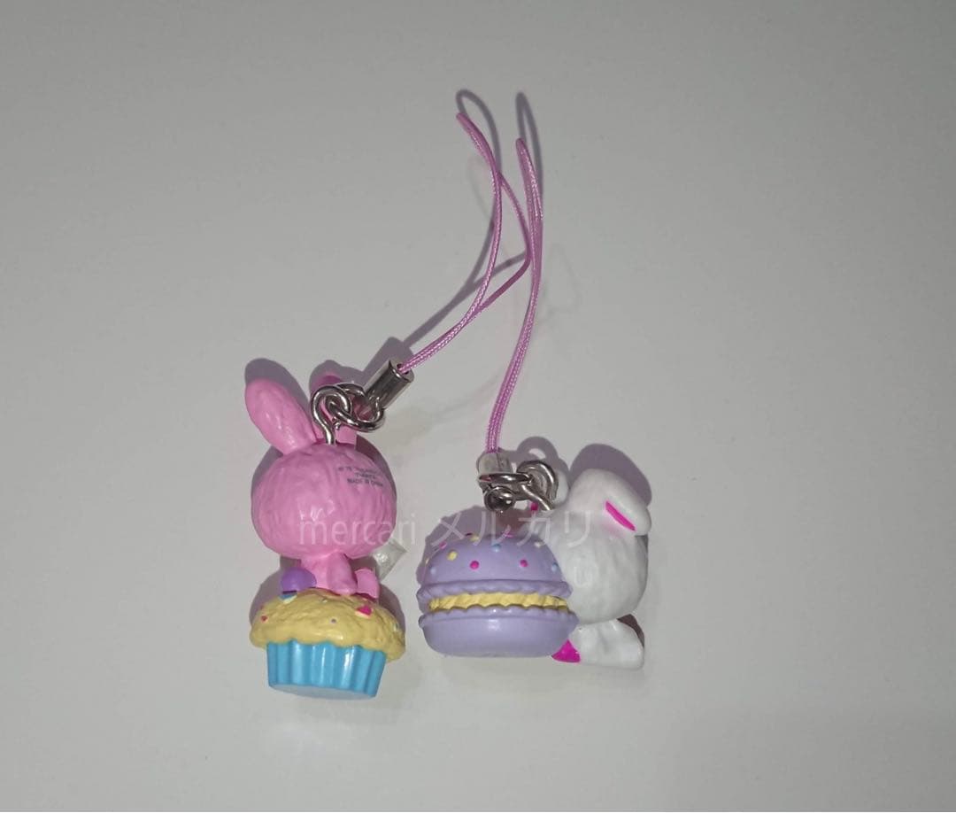 【断捨離】当時物 ハローキティ カラフルバニー マスコット 2 タカラトミー