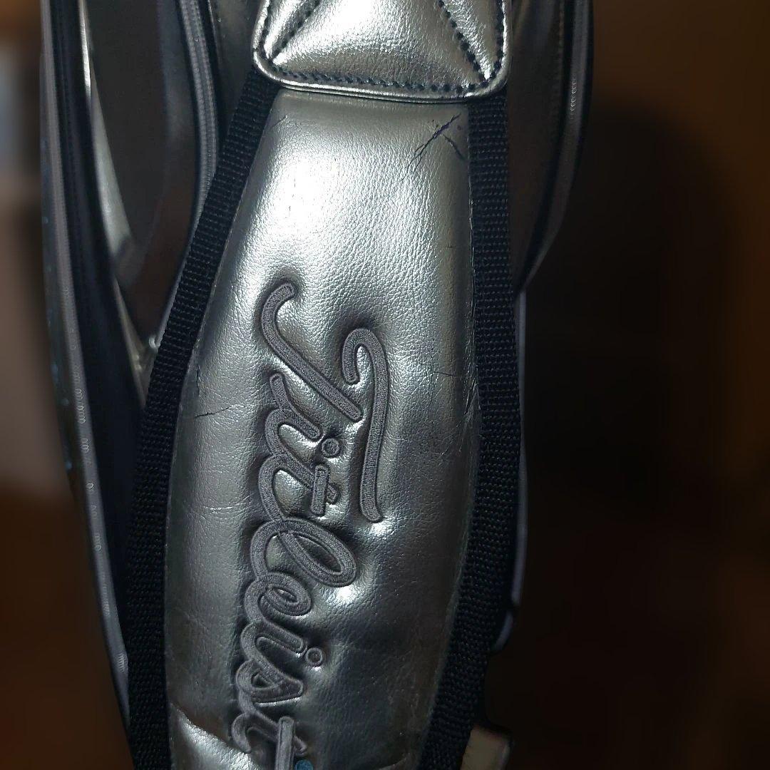 タイトリスト限定キャディバッグ CB111 9.5型 シルバーキャディバッグ