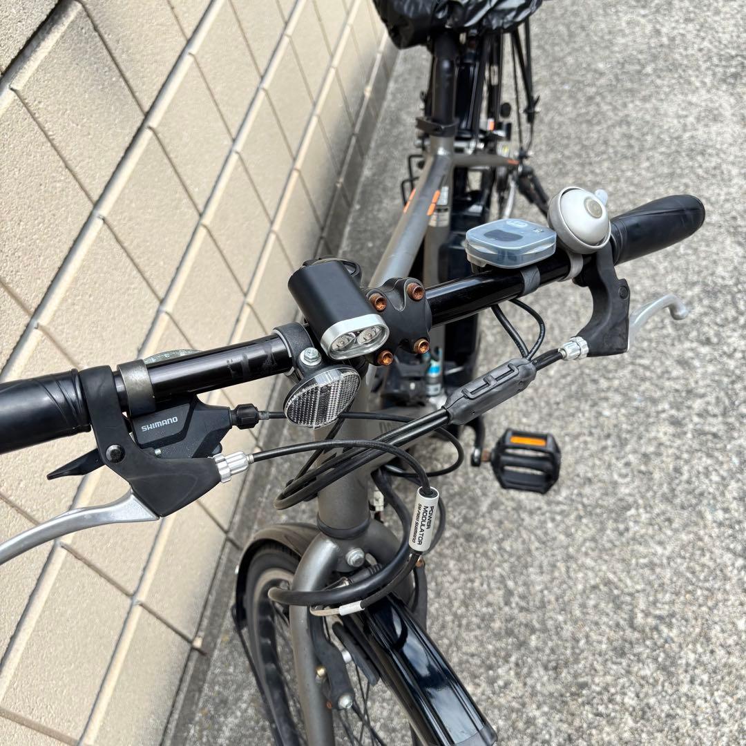 BRIDGESTONE TB1e マットグレー リアキャリア付き【引き渡しのみ】