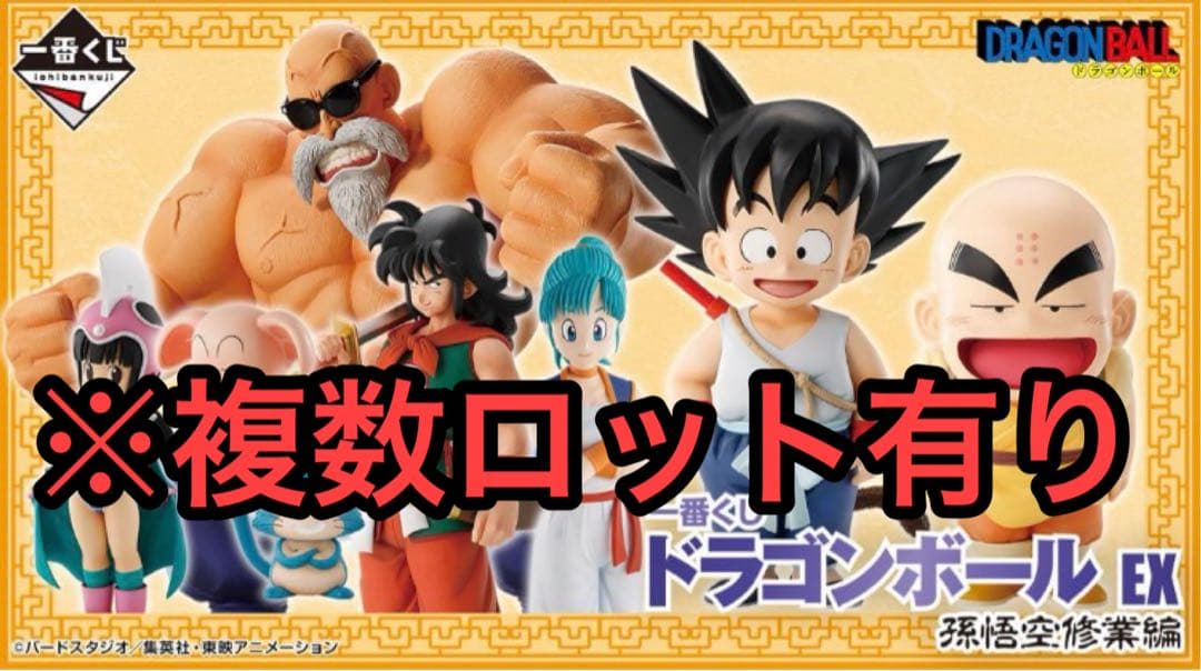 新品未開封　一番くじ ドラゴンボール EX 孫悟空修業編 1ロット