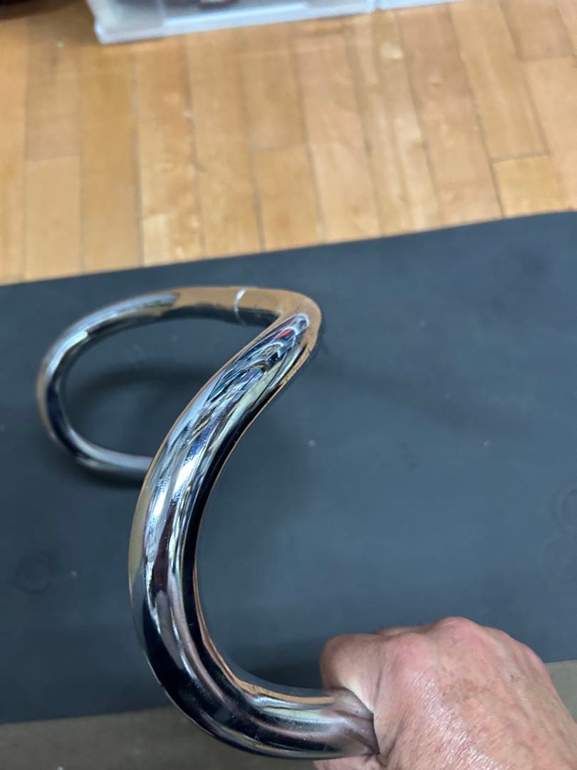 ヴィンテージ　チネリ鉄刻印　ドロップハンドル　ピスト