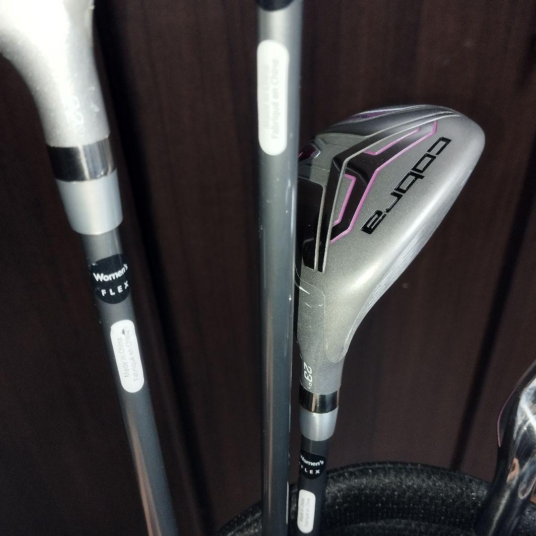 コブラ ゴルフクラブ レディース 8本セット PUMA キャディバッグ付き