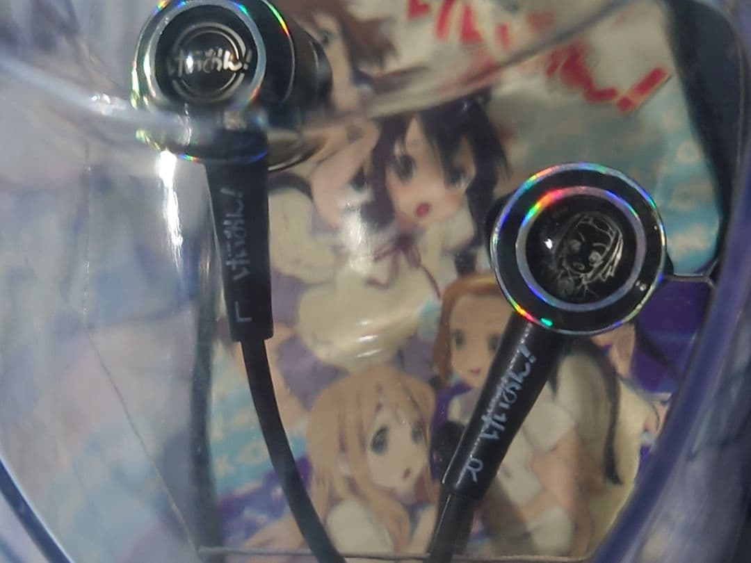 未使用　けいおん　イヤホン　4種類5個セット