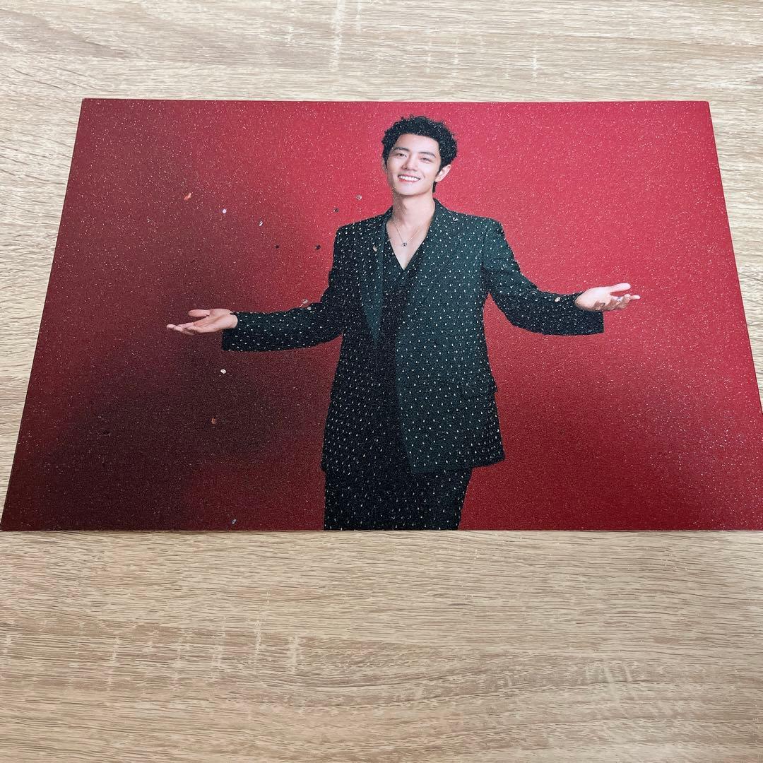 陳情令 肖戦 微博之夜キラキラ満天星A4ポスター12枚セット②