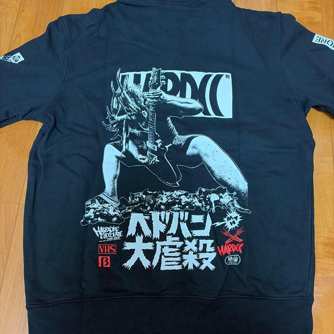 ホルモン×コアチョコ 「ヘドバン大虐殺」 コラボパーカーXL