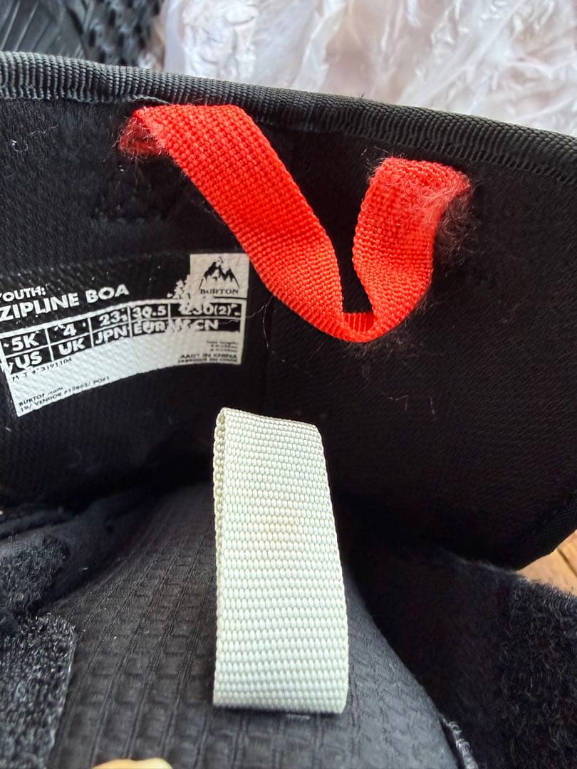 BURTON 子ども用スノーボードブーツ ブラック　23