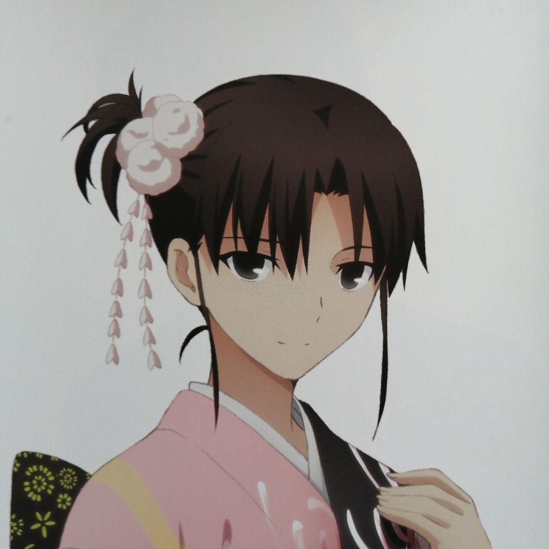 空の境界 未来福音 両儀式 黒桐幹也　ドレスアップ ポスター 2枚組