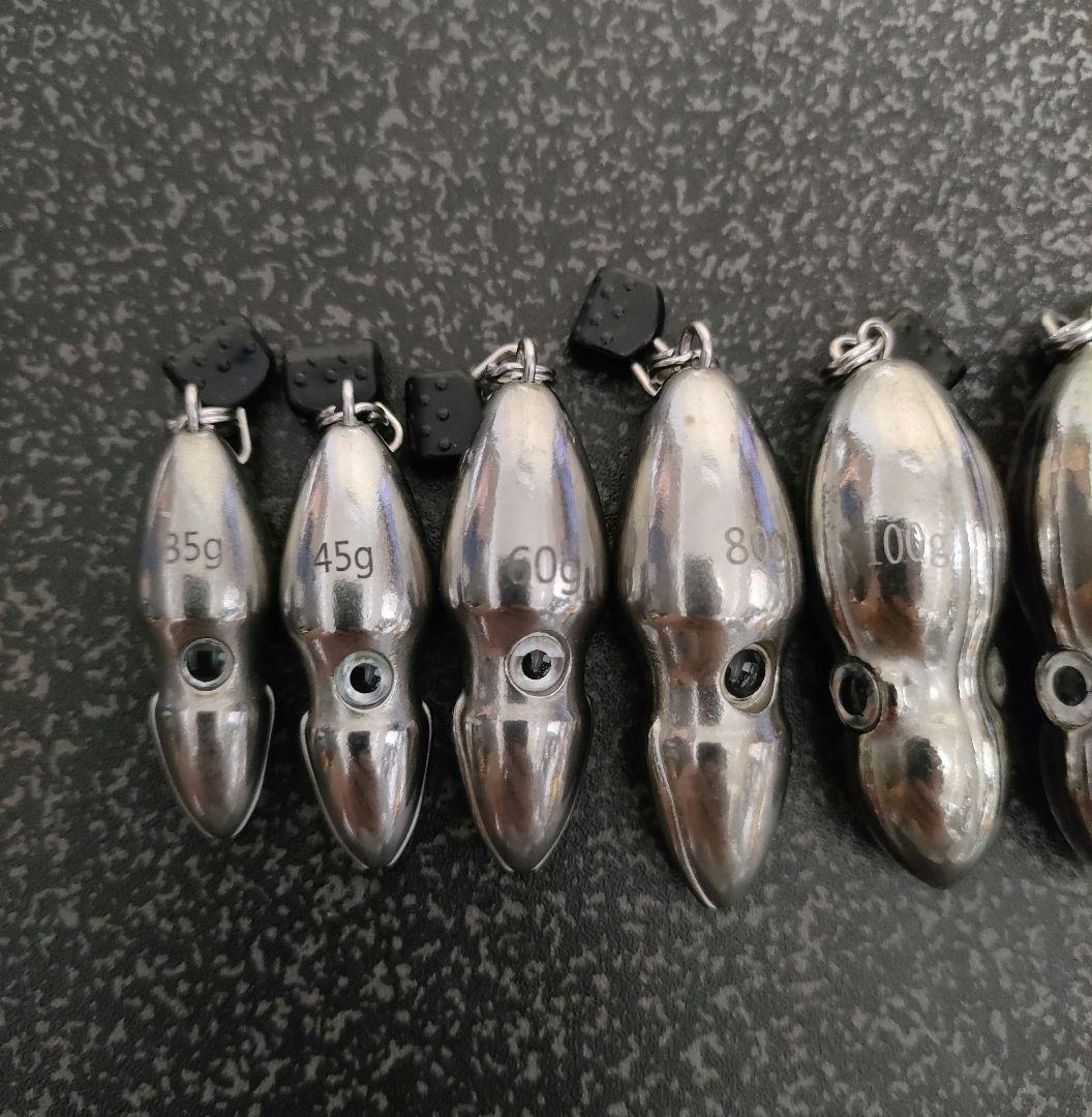 タングステンタイラバヘッド　6点セット