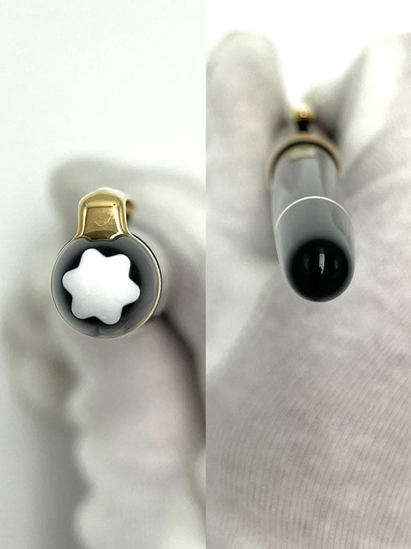 【超美品】モンブラン 万年筆 マイスターシュテュック 14K ボトルインク付属