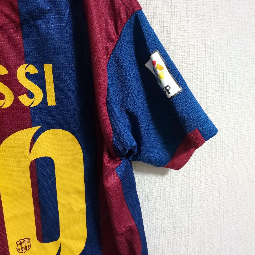 バルセロナ　メッシ　ユニフォーム　バルサ　半袖　サッカーシャツ