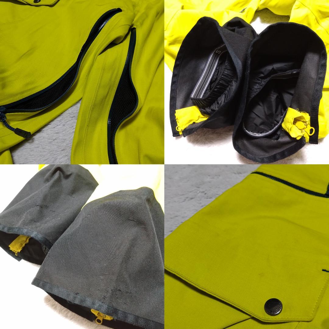 サロモン　スキーウェア上下セット　20K/20ｋ　AdvancedSkin　青黄