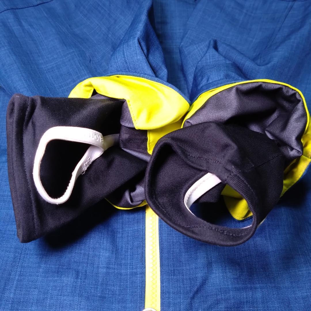 サロモン　スキーウェア上下セット　20K/20ｋ　AdvancedSkin　青黄