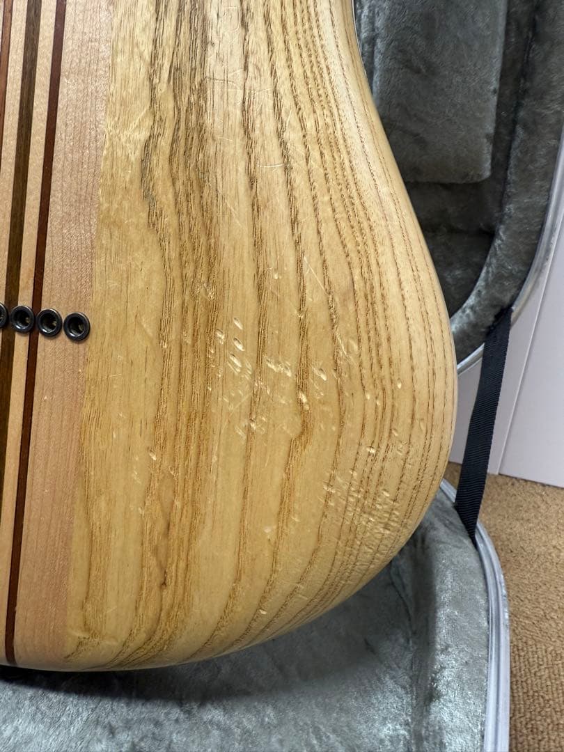 Mayones Regius6 エレキギター 自然木仕上げ ハードケース付