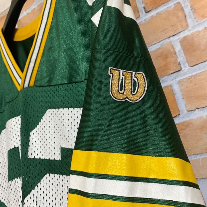 [レア]90s ウイルソン製 NFL グリーンベイ・パッカーズ ユニフォーム