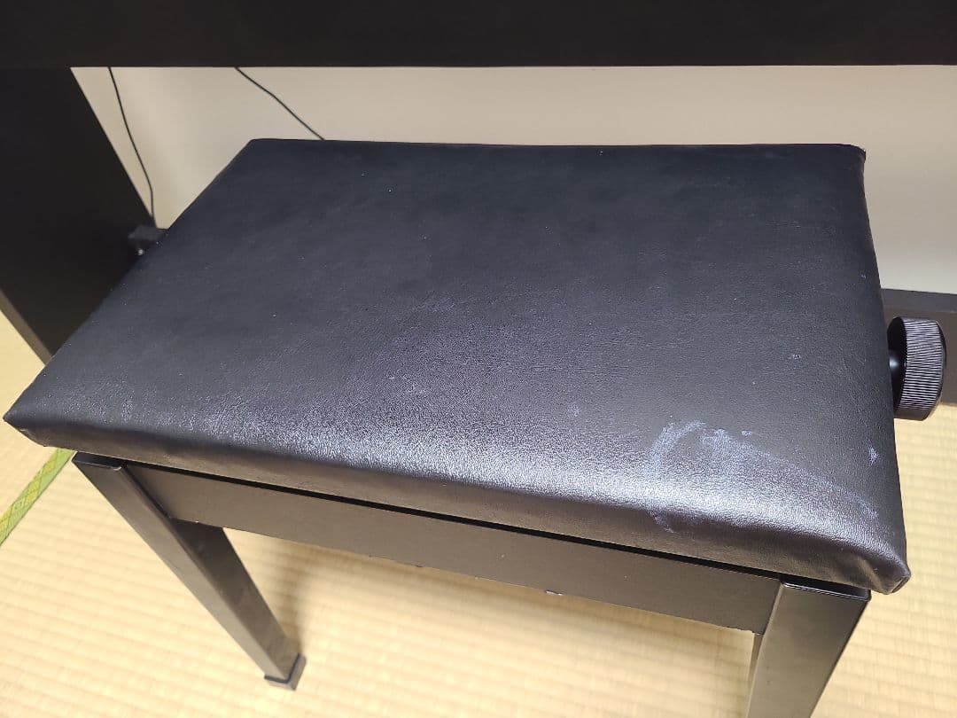 小*賢様 黒の電子ピアノ 椅子付き