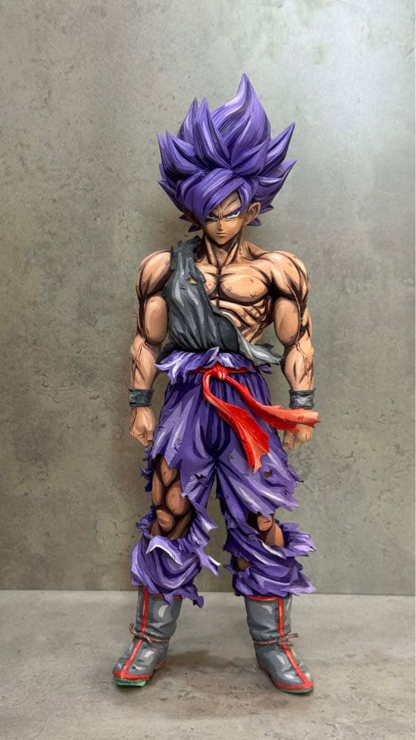 ドラゴンボールベジータ と孫悟空フィギュア 2体セット紫