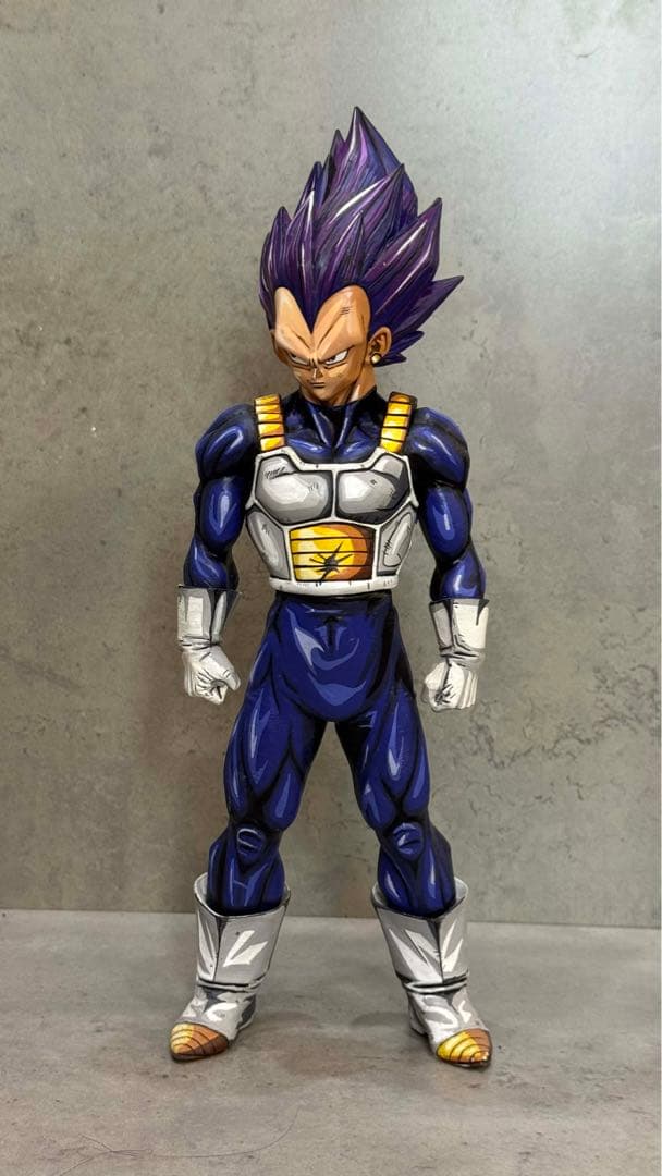 ドラゴンボールベジータ と孫悟空フィギュア 2体セット紫