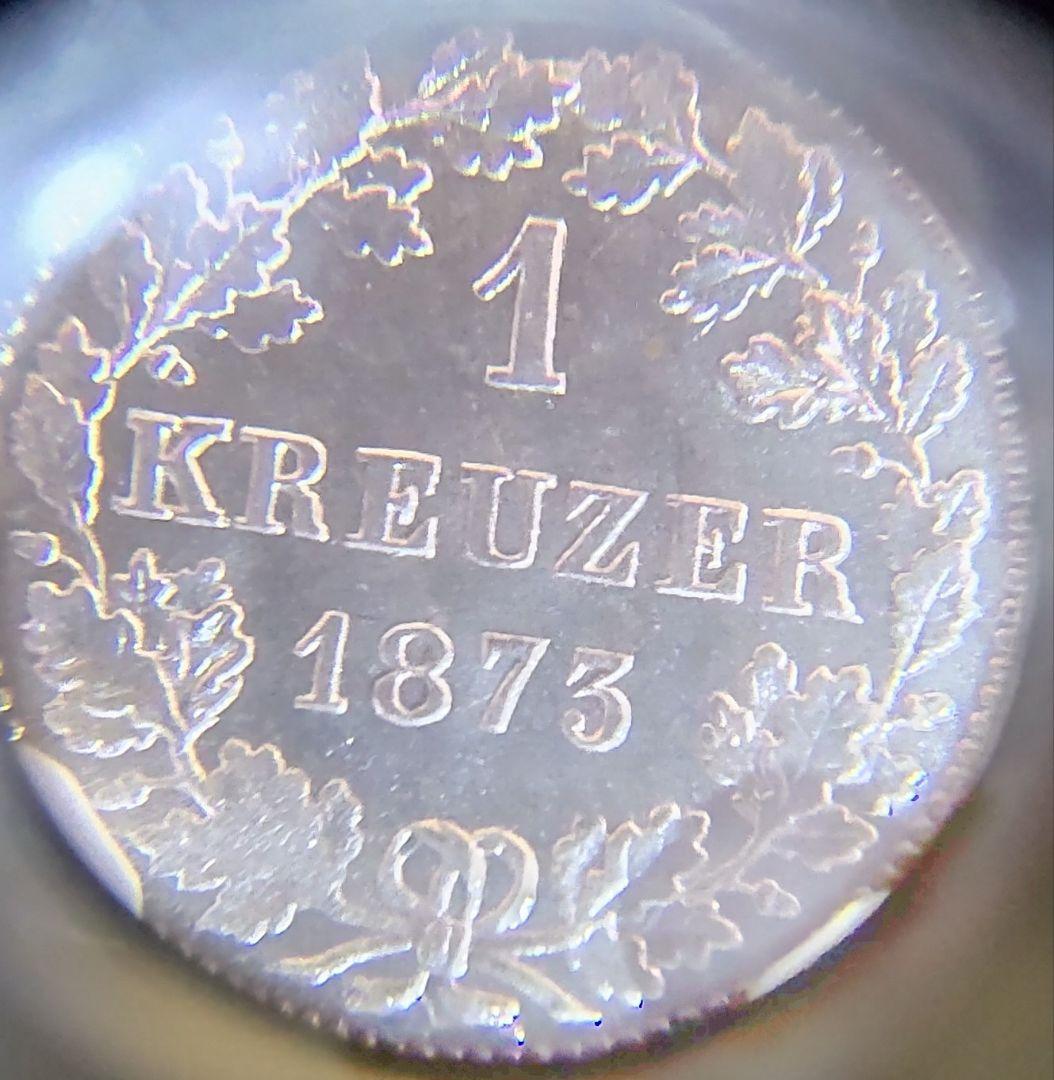 ✨月末セール！NGC MS66/1クロイツァー銀貨 ドイツ✨