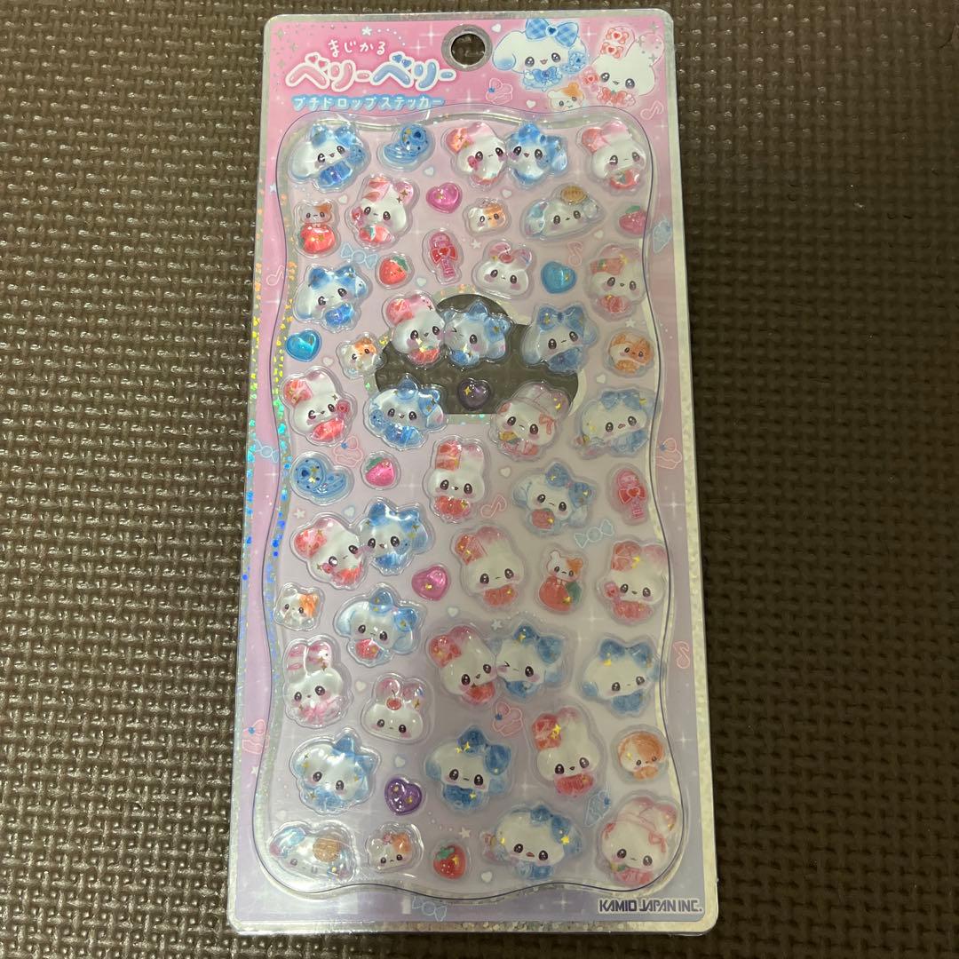 カミオジャパン　ジュエルプチドロップ　プチドロップステッカー　おはじきシール