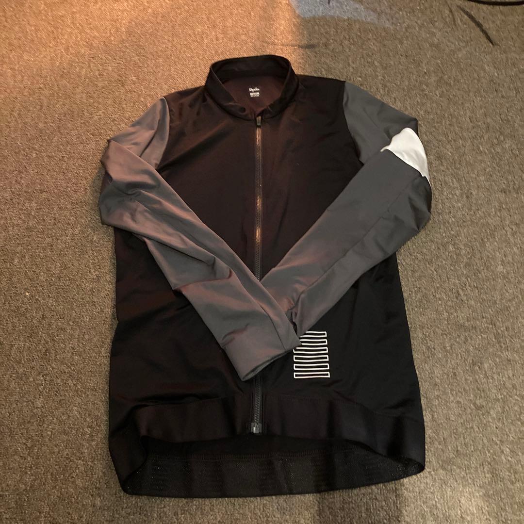 Rapha サイクルジャージ 黒/グレー