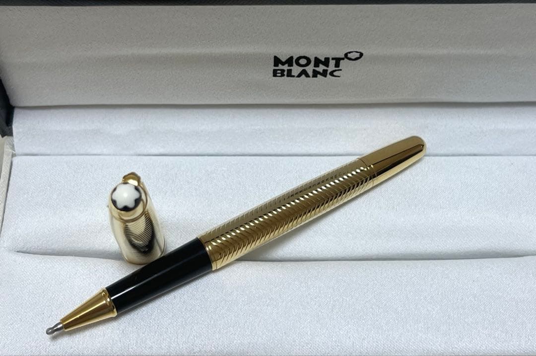 MONTBLANC マイスターシュタックボールペン　ゴールド