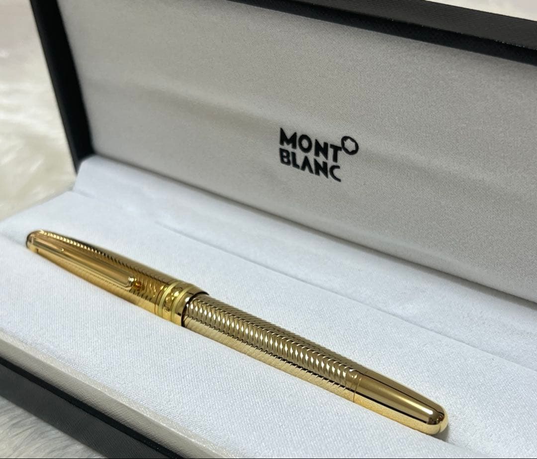 MONTBLANC マイスターシュタックボールペン　ゴールド