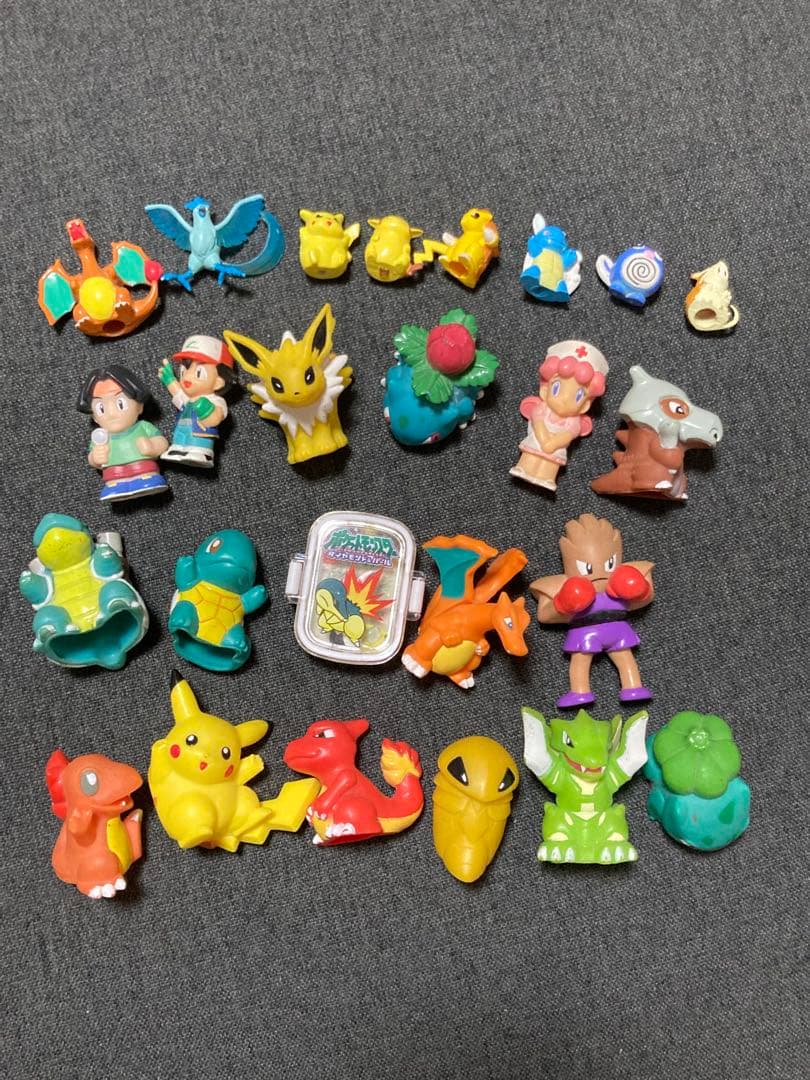 ポケモン ミニフィギュア 24体セット　消しゴム