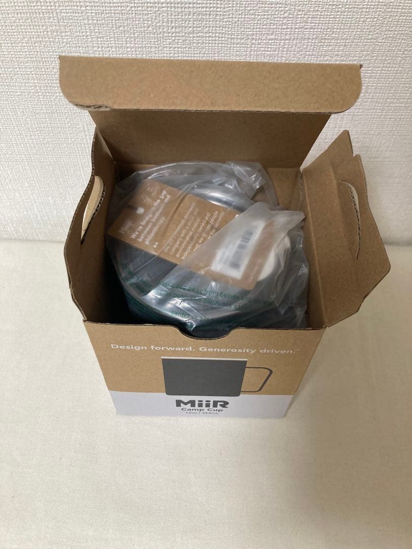 新品　400個限定　ARC'TERYX ブラックマグカップ 354mL