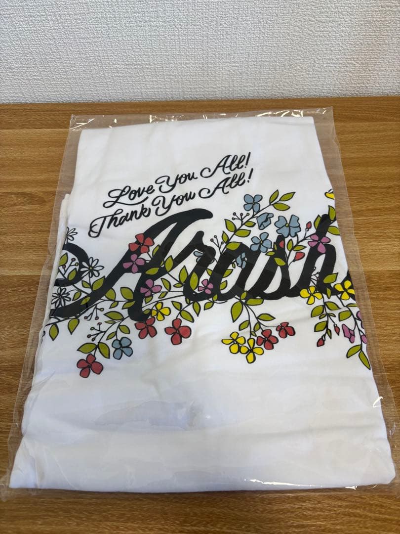 嵐　花柄デザイン Tシャツ 未使用