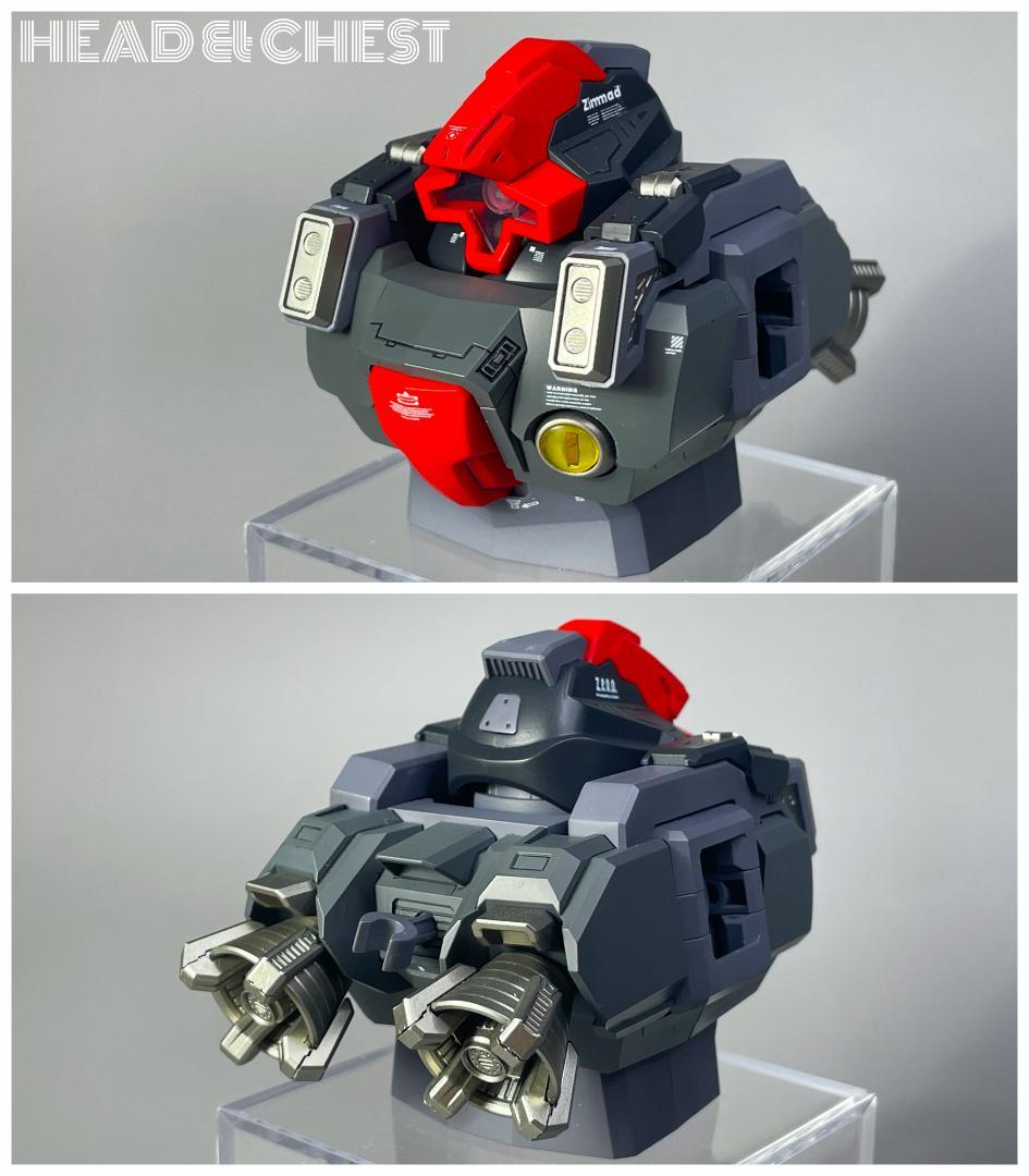 海外製 1/100 MS-09RS シャア専用リック・ドム 全塗装完成品