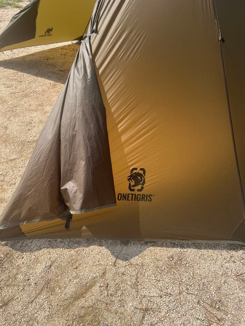 ONETIGRIS ティピー型キャンプテント BLACK orca