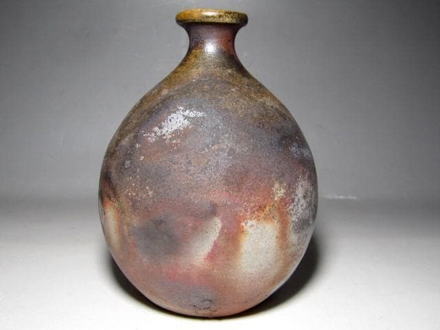 日幡光顕 備前徳利 栞付き 　　　　　　　　v177