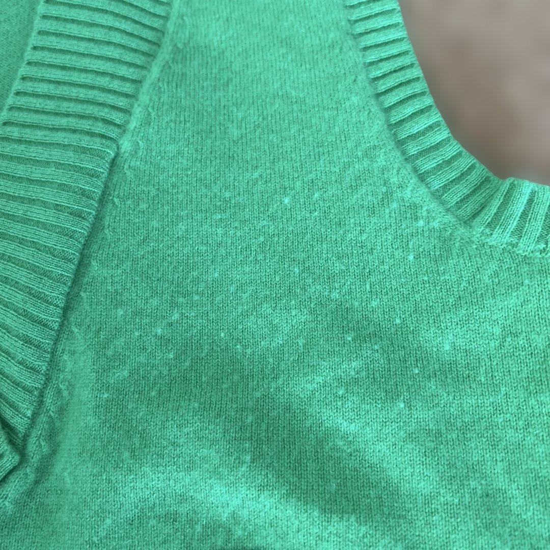 マーク＆ロナ　カシミヤベスト　38