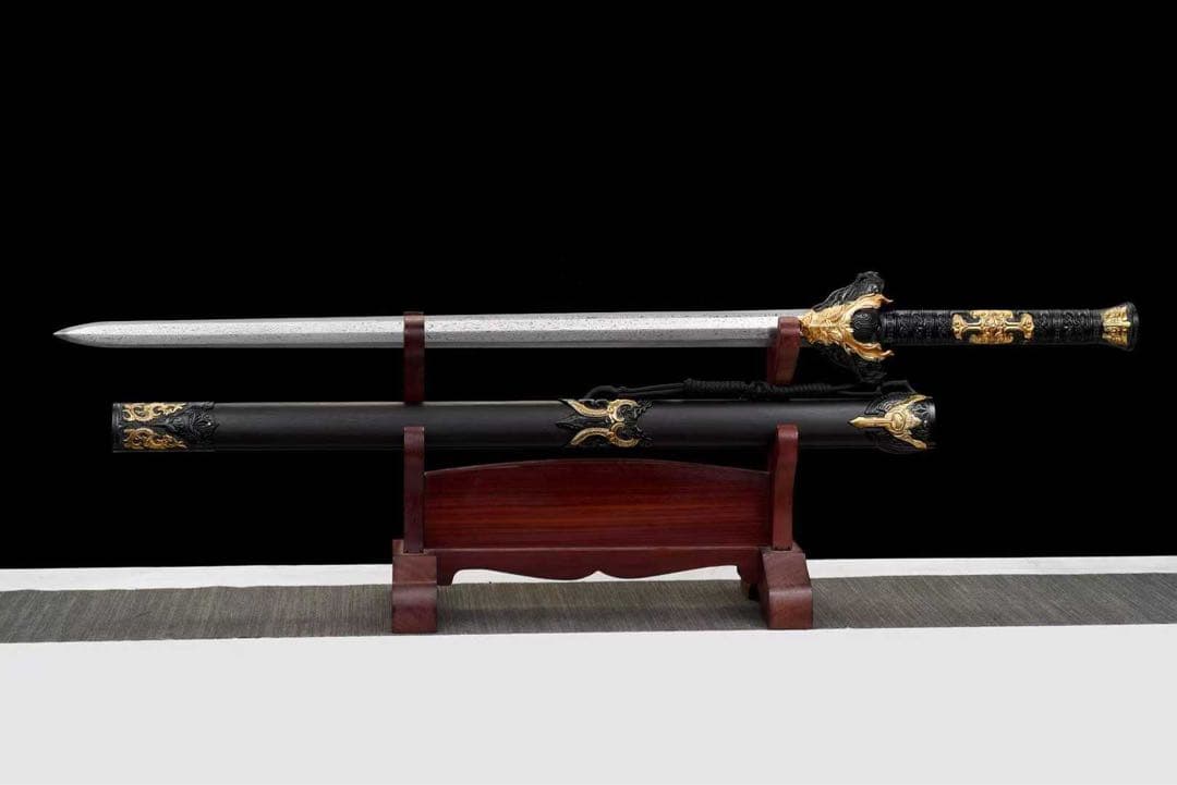 墨竜戦剣 刀装具 模擬刀 日本刀 模造刀 武具 舞踊刀