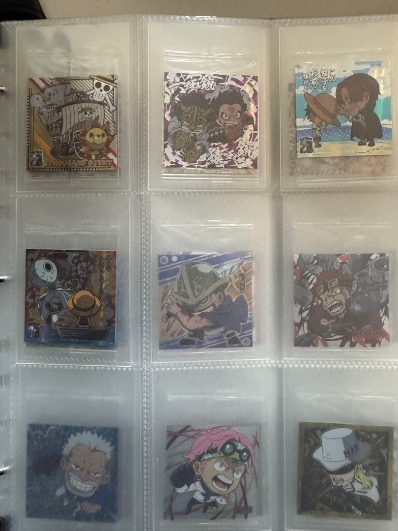 新品未開封！ワンピースウエハース全弾1〜13弾プラス限定６枚　自力コンプリート！