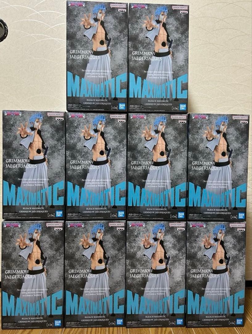BLEACH MAXIMATIC グリムジョー・ジャガージャック　10個