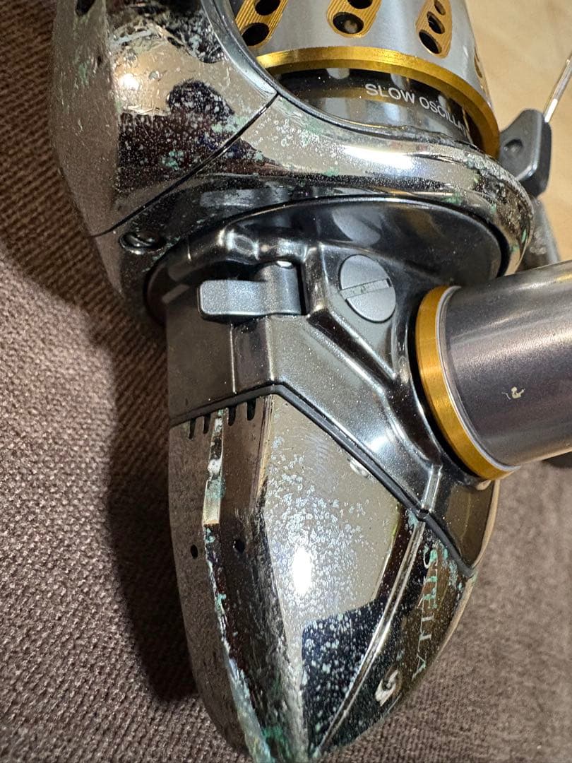 シマノ STELLA 07 2500S 左巻きゴールド/シルバー